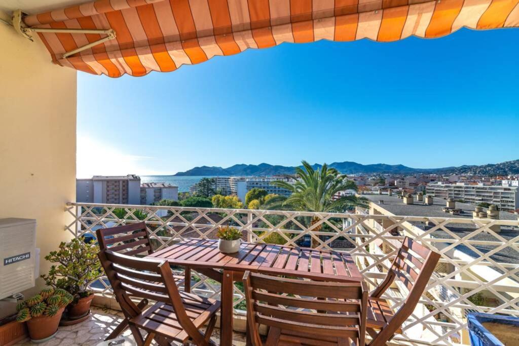 C078-Superb Apt In Cannes - Sea View - 6 People Экстерьер фото